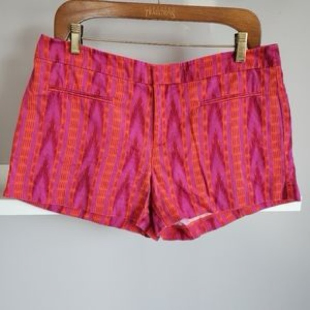 GAP low Waist Pink and Orange ikat print cotton Shorts